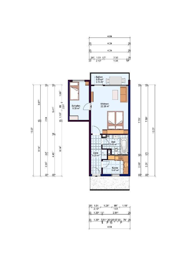 Apartamento Haus Weitblick Lia Flensburgo Exterior foto